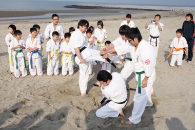Karate sports clipart