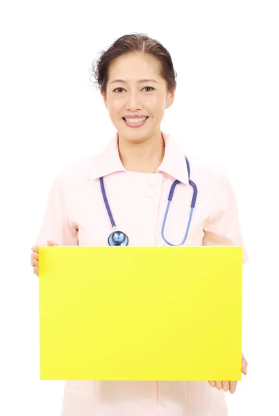 Asiática enfermera — Foto de Stock