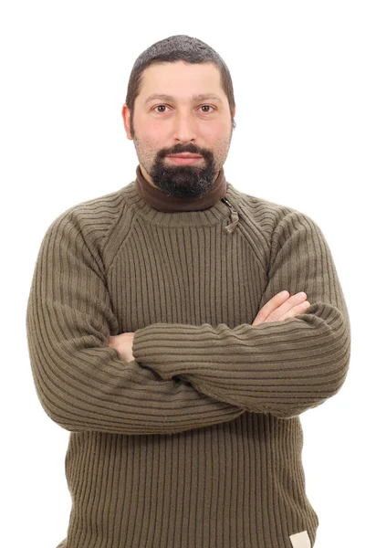 Man posing with crossed arms — Stock Photo, Image
