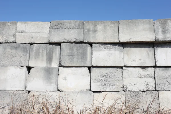 Blocchi di cemento — Foto Stock