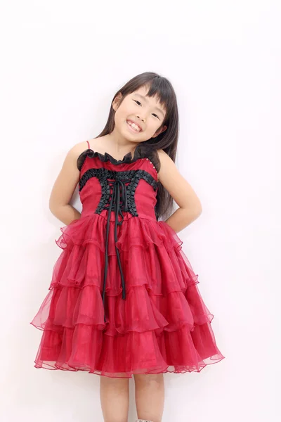 En liten asiatisk tjej — Stockfoto