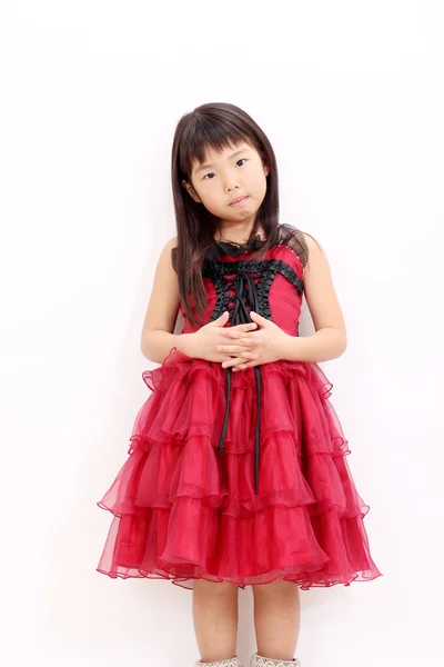 一个小小的亚洲女孩 — 图库照片