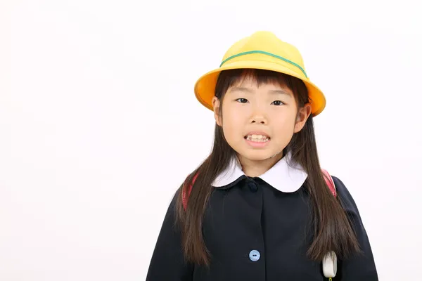 Wenig asiatische Schulmädchen — Stockfoto