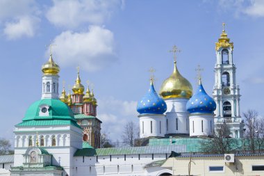 Architectural Ensemble of the Trinity Sergius Lavra clipart