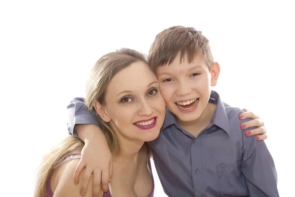 Woman with his son — Stock Photo, Image