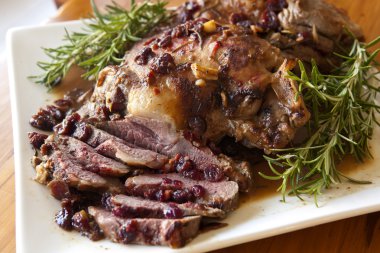 Lamb Roast with Rosemary clipart