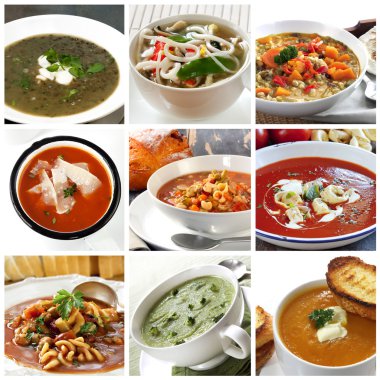 Soups Collage clipart