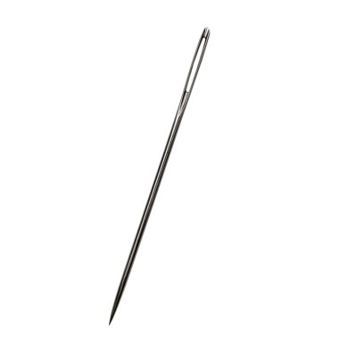 Sewing Needle over White clipart