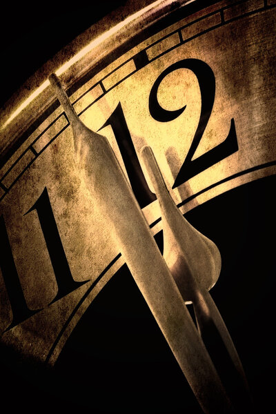 Midnight Deadline with Grunge Effects