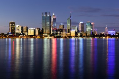 Perth by Night clipart