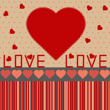 Background for valentine clipart