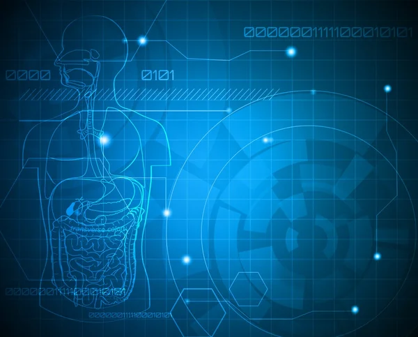 Medizinischer Hintergrund — Stockvektor