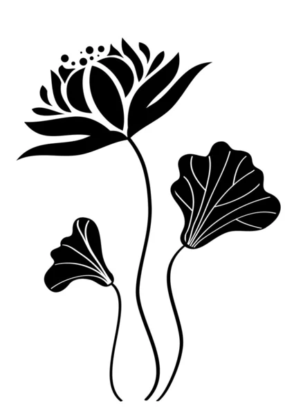 Lotus mönster Royaltyfria illustrationer