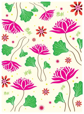 Lotus Pattern clipart