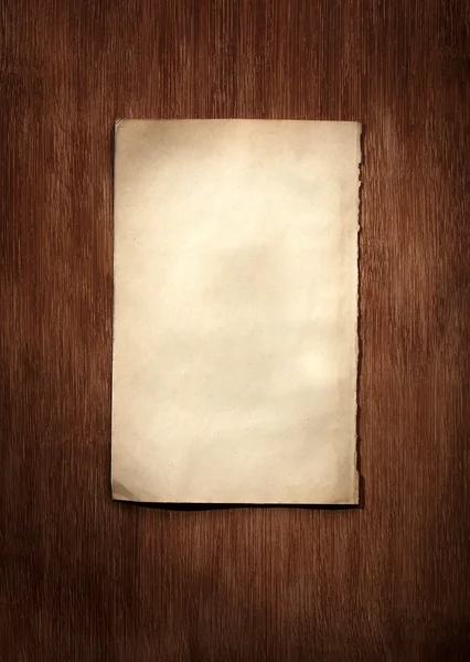 Eski bir kağıt ahşap güverte — Stok fotoğraf