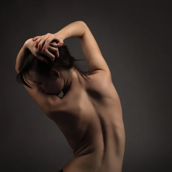 Beauty nude woman — Stock Photo, Image