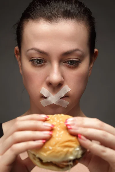 Dieet voor meisje — Stockfoto