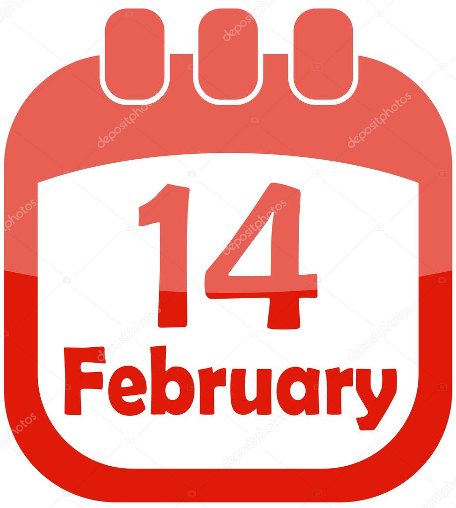 Icon valentine calendar