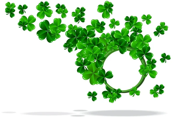 Абстрактним фоном St Patrick день — стоковий вектор