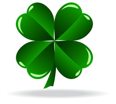 Icon of clover clipart