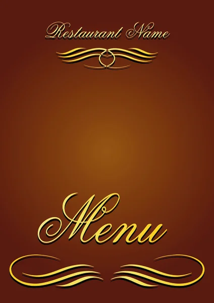 Vector restaurant menù (01) — Stock Vector