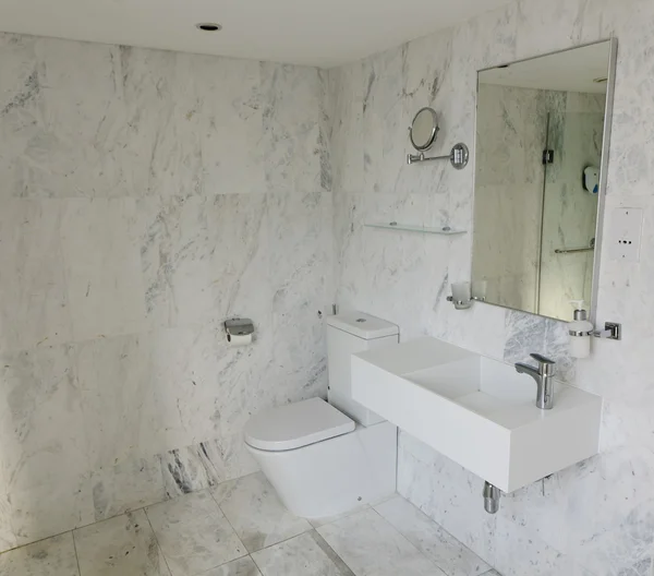 Modern banyo iç mimarisi — Stok fotoğraf