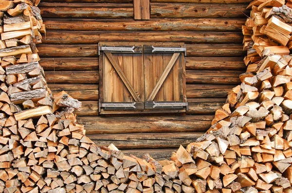 Stock image Cabin's window