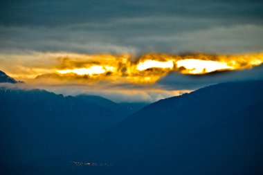 chablais alps gündoğumu