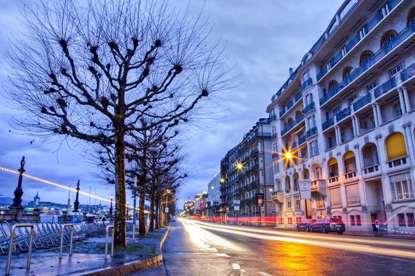 stock image Street in Geneva, Switzerland