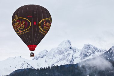 2012 sıcak hava balon Festivali İsviçre