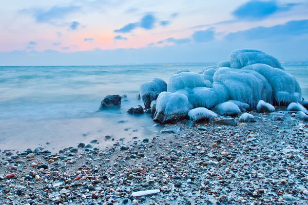Frozen Rocks — Stock Photo, Image