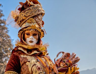 Carnival Venitien d Annecy 2012 clipart
