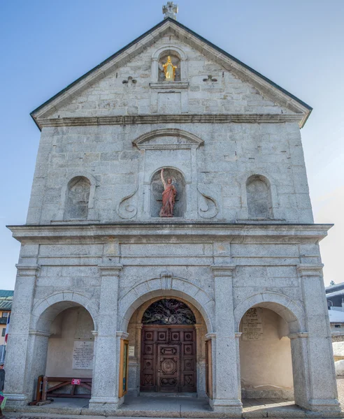 Middeleeuwse kerk, Frankrijk — Stockfoto