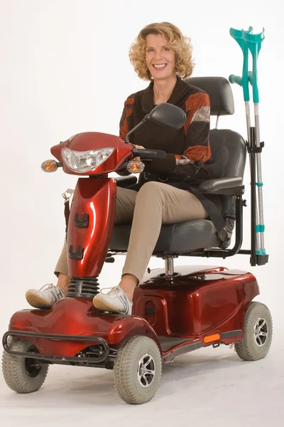 Disabled older women — Stock Photo, Image