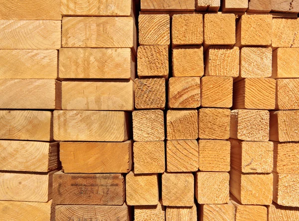 stock image A pile of planks