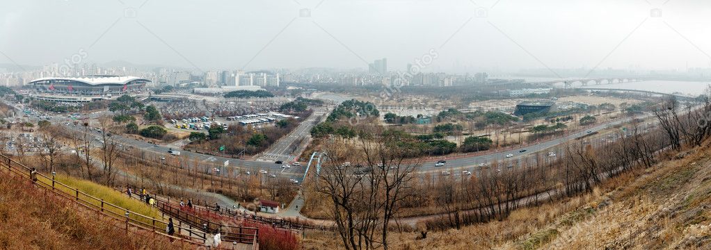 Panoramic view of Seoul