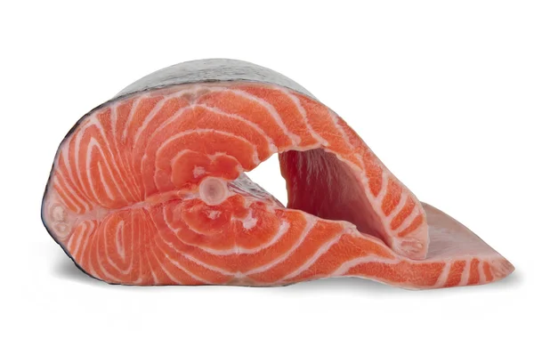 Salmon isolated on white background — Stock Photo, Image