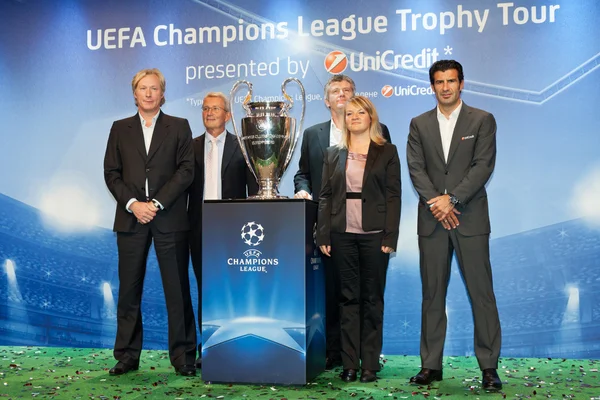 Embajadores UEFA — Foto de Stock