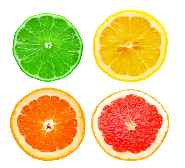 柑橘類のスライス — ストック写真