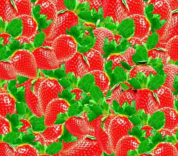 स्ट्रॉबेरी पार्श्वभूमी — स्टॉक फोटो, इमेज