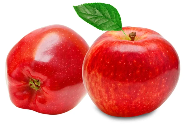 Roter Apfel — Stockfoto