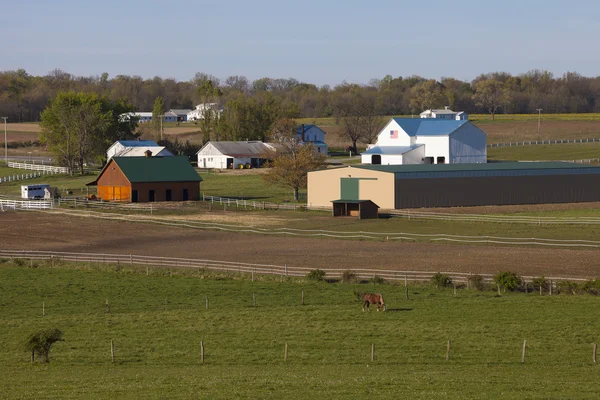 Pennsylvania mezőgazdasági földterület — Stock Fotó