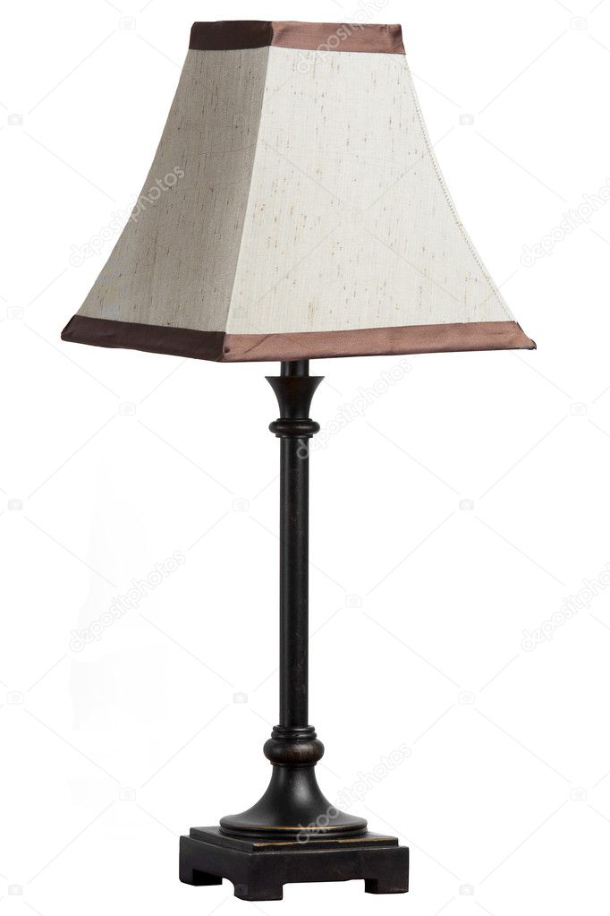 Isolated Table Lamp