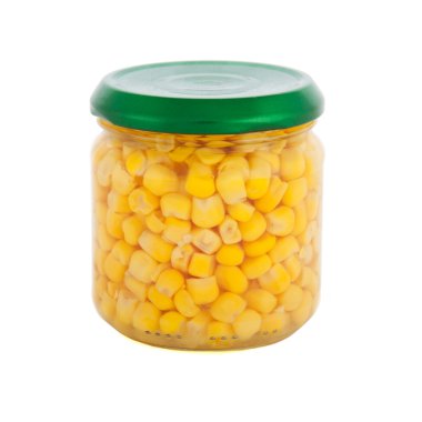 Jar of Corn clipart