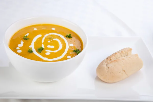 Pumpkin Soup Snack — Stock Photo, Image