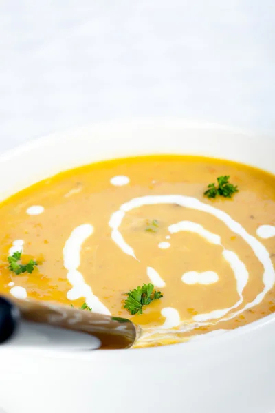 stock image Bowl of Pumpkin Soup