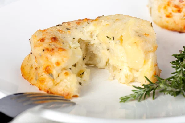 Souffle de batata e queijo — Fotografia de Stock