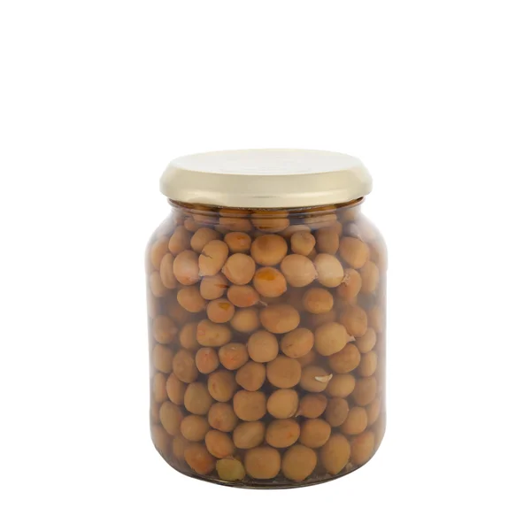 Jar of Kapucijners — Stock Photo, Image