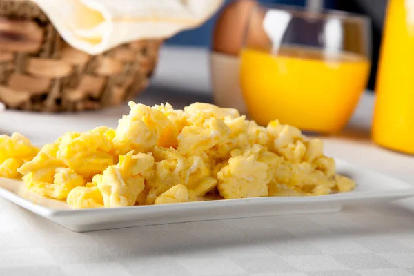 stock image Fresh Scrambled Eggs