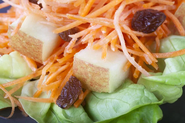 Fresh Carrot Salad Close up — Stock Photo, Image